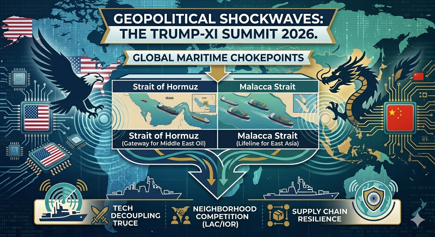 3 High-Stakes Geopolitical Shockwaves from the Trump-Xi Summit 2026 A Definite Game Changer for India