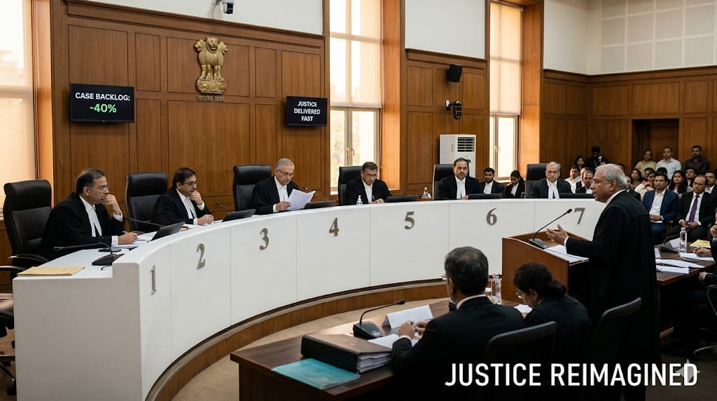 Change in the number of supreme court judge