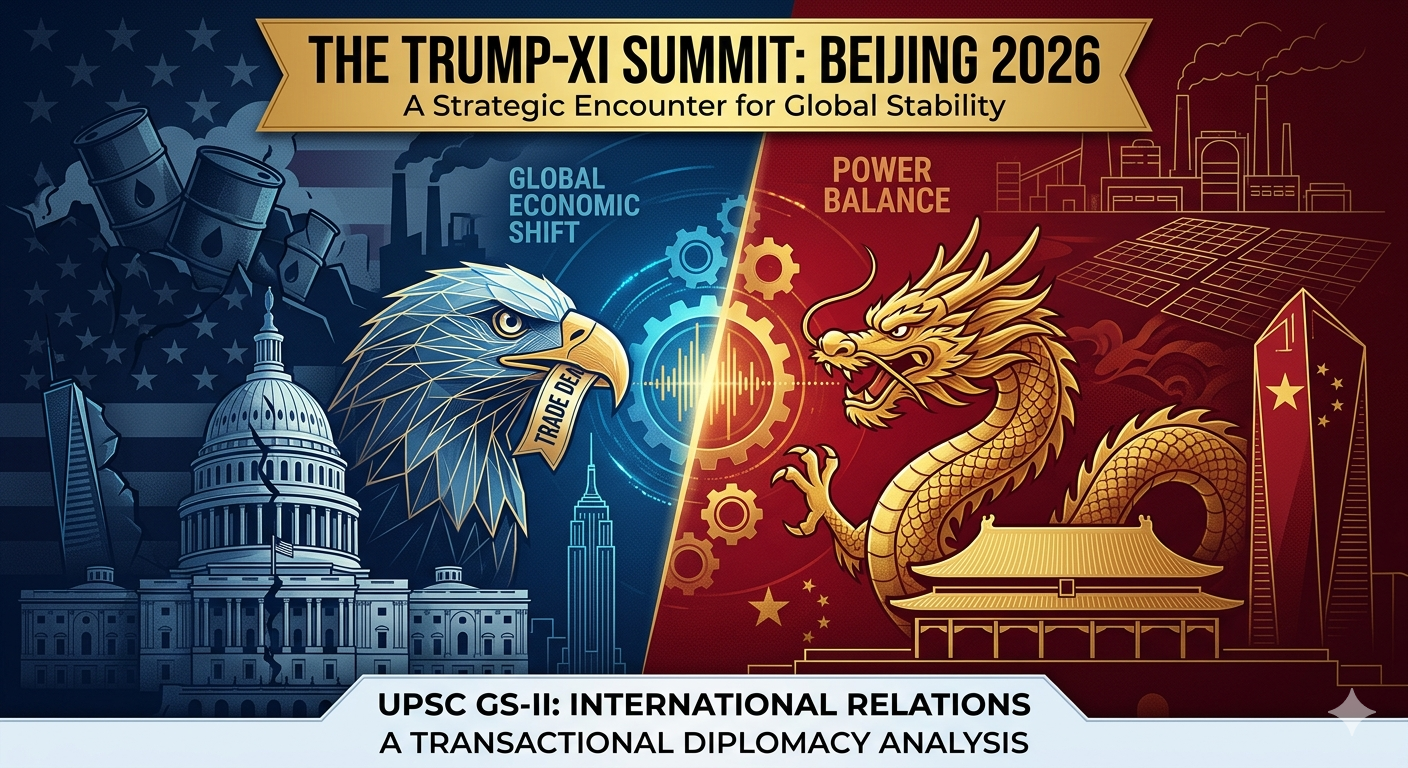 The Trump-Xi Summit in Beijing set for May 14-15,2026