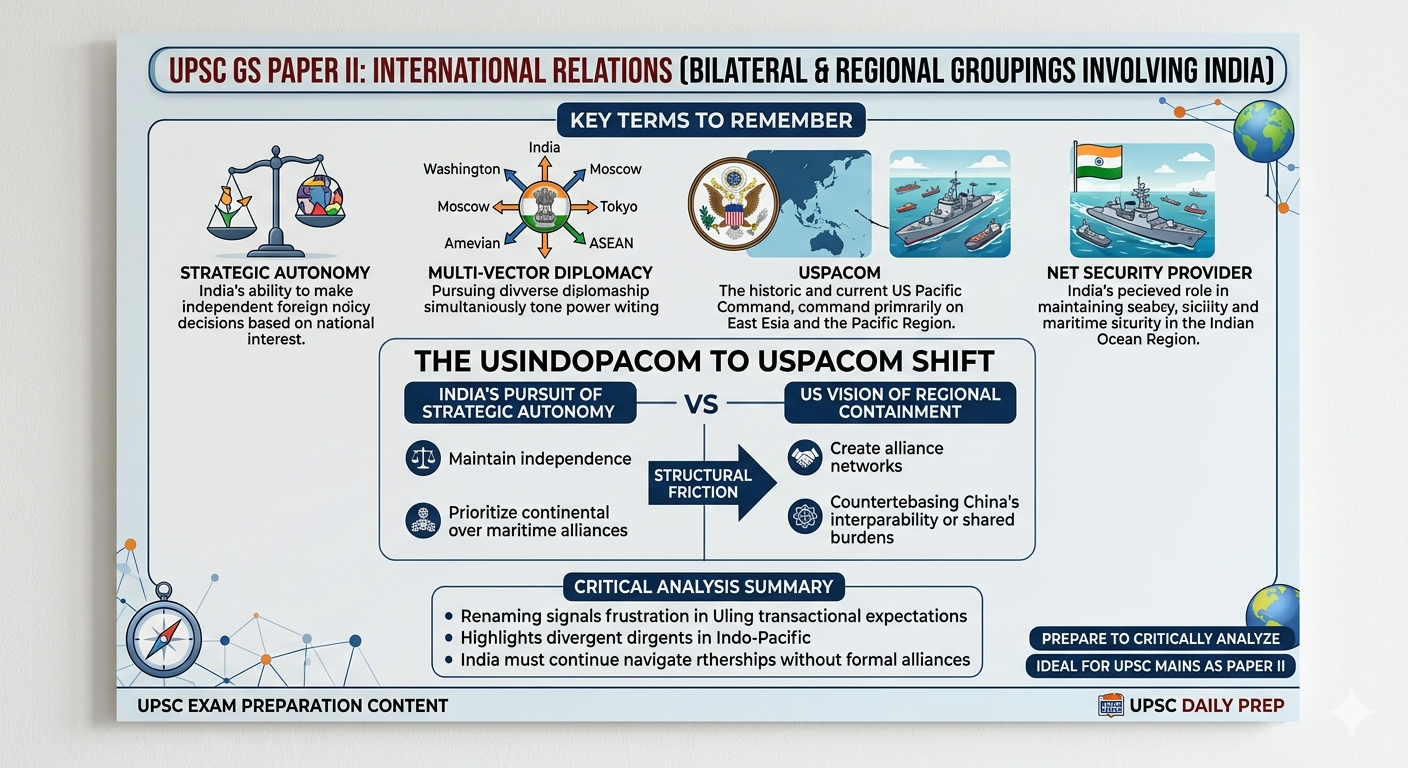 Brutal Impact on US Indo-Pacific Strategy and 3 Shocking Reasons Behind USPACOM Renaming