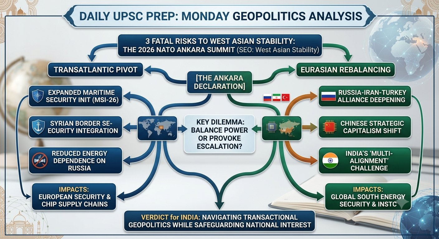 3 Dark Realities of the 2026 NATO Ankara Summit Exposed Crucial Geopolitical Lessons for UPSC