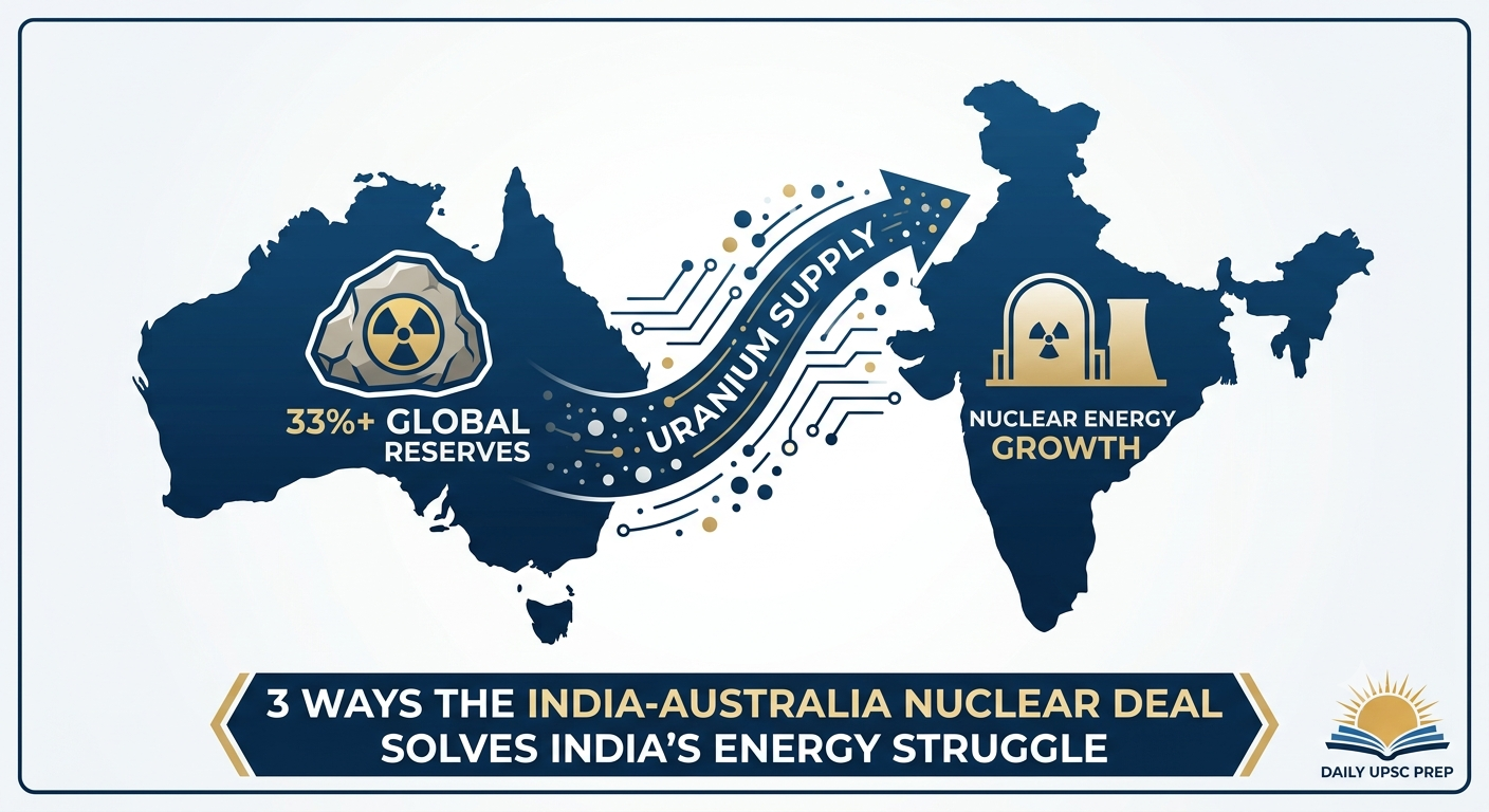 3 Ways the India-Australia Nuclear Deal Will Revolutionize India's Energy Struggle
