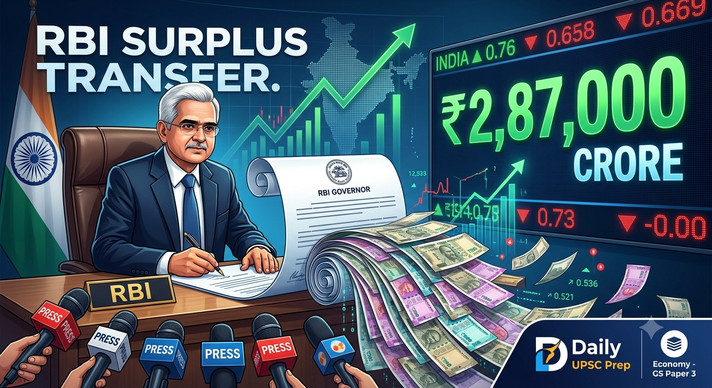 5 Shocking Truths of the ₹2.87 Lakh Crore RBI Surplus Transfer Masterstroke or Risky Fiscal Gamble