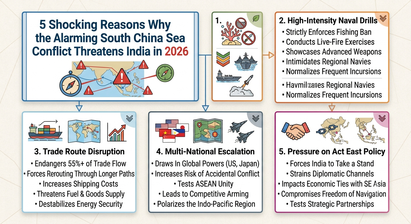 5 Shocking Reasons Why the Alarming South China Sea Conflict Threatens India in 2026